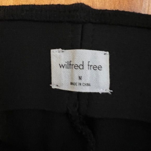 Aritzia Wilfred Free Black Knit Maxi Pencil Skirt sz Medium - Picture 2 of 7